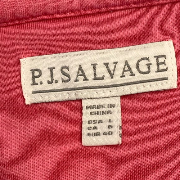 P.J. SALVAGE Pajama Set Paws & Breathe Dog Print Size L - Picture 5 of 14